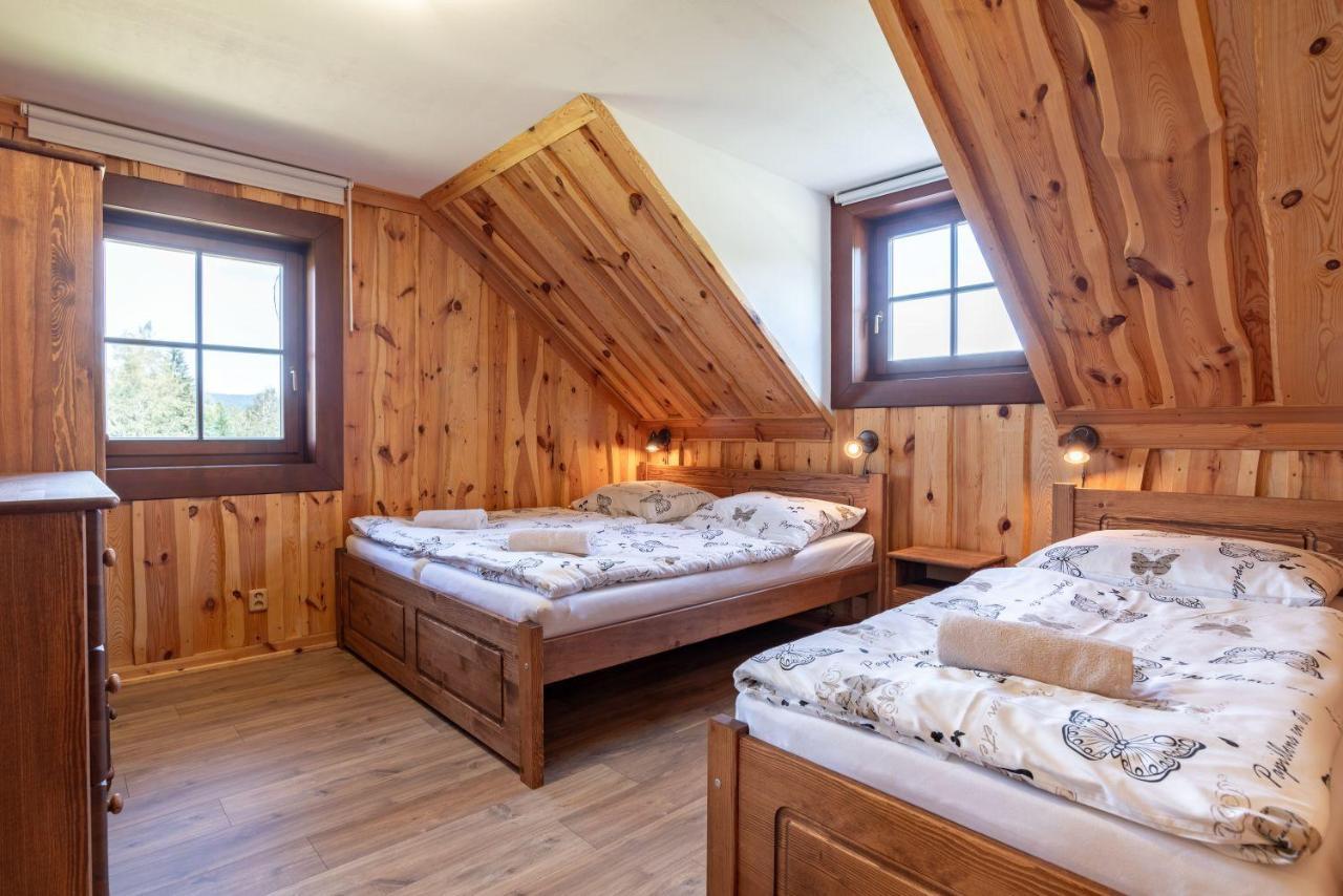 Apartmany Srub Vytonka Lipno เชดนีวีตอน ภายนอก รูปภาพ